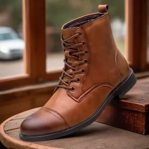 Kingstons | Cap Toe Boots