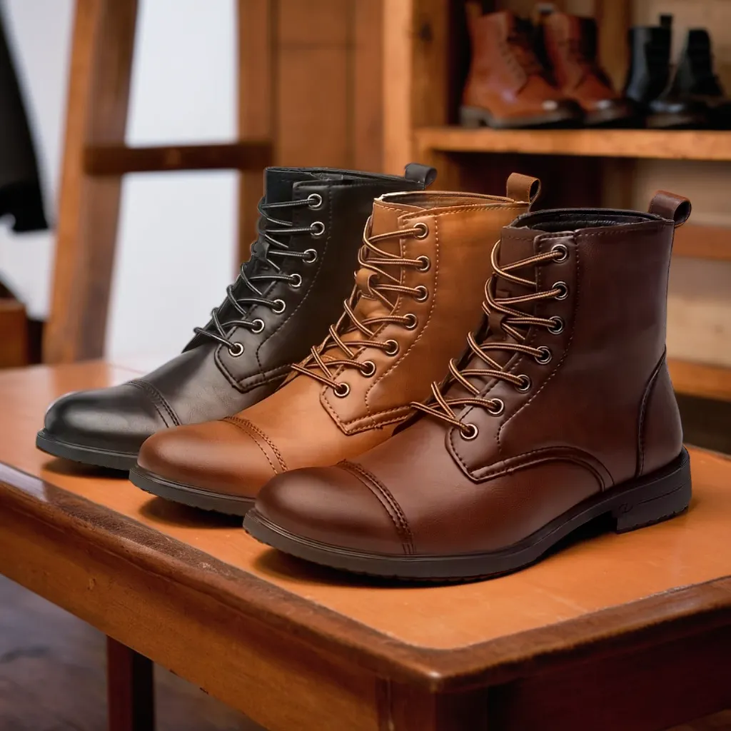 Kingstons | Cap Toe Boots