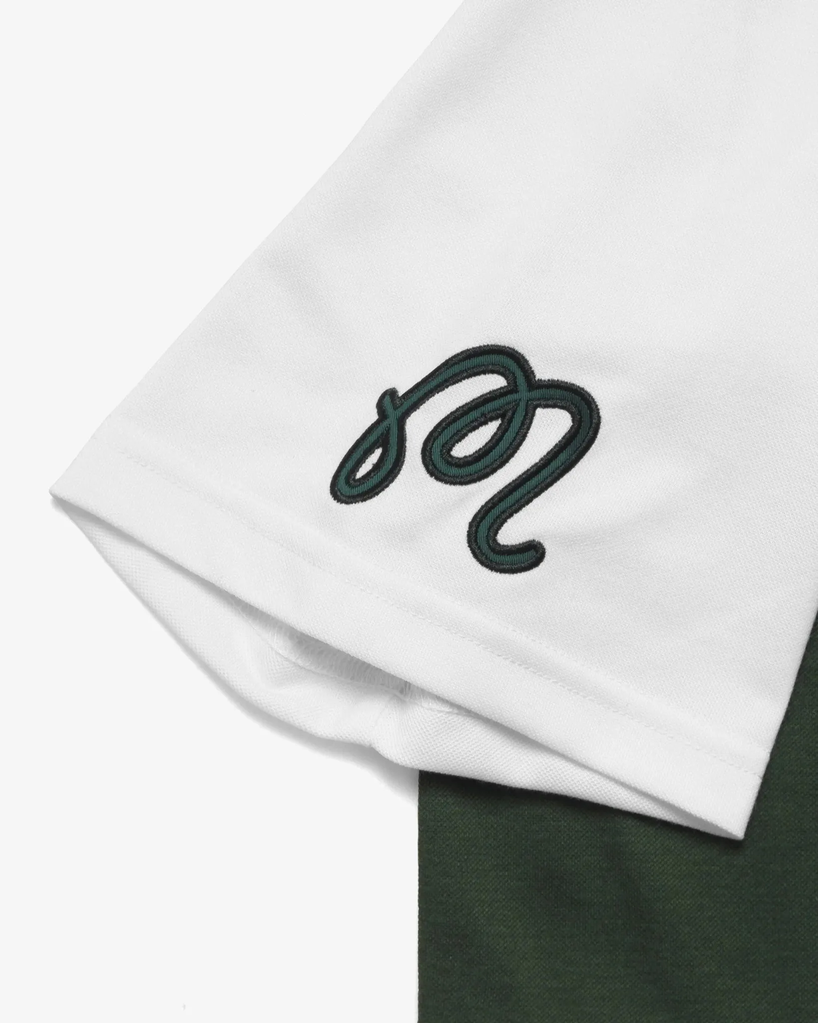 Malbon - White Ghostface Killah Rugby Performance Polo