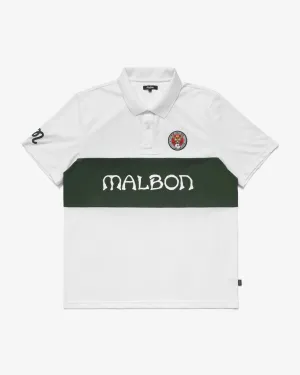 Malbon - White Ghostface Killah Rugby Performance Polo
