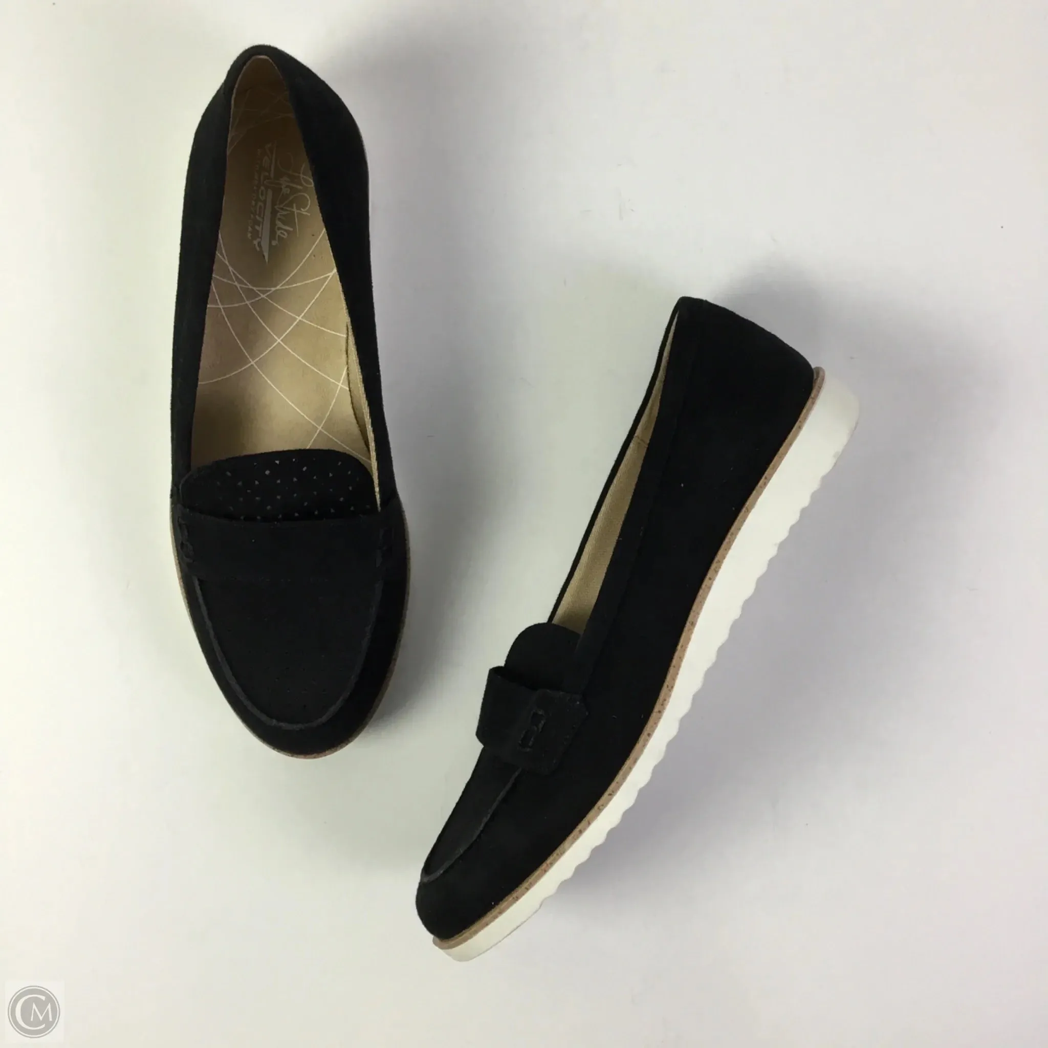 Shoes Flats By Life Stride In Black, Size: 7.5