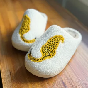 Sitting So Cool Cheetah Lounge Slippers: M/L